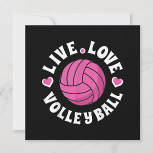 Save The Date Vivez Amour Volleyball Pour Femmes Filles Volleyba