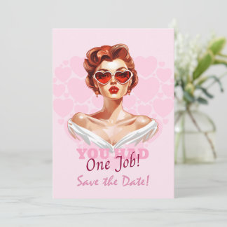 Save The Date Vous aviez un travail