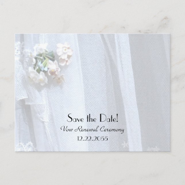 Save the Date Vow Renewal Ceremony Invitation (Front)
