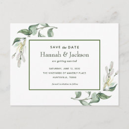 Save The Date *Waverly Place* Postcard