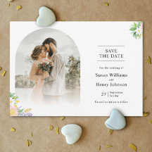 Save the Date - Wedding Annoucment Card | Classic
