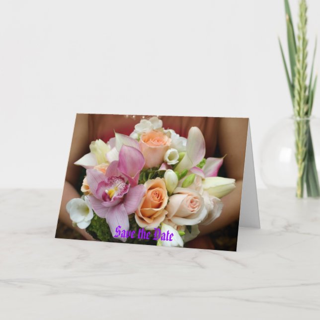 Save the Date Wedding Announcement (Front)