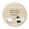 Save The Date Wedding Birds Magnet