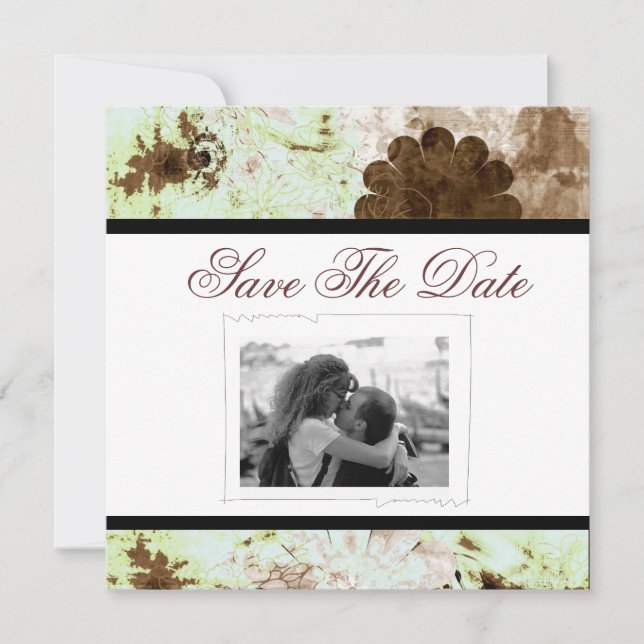 Save the Date Wedding Invitation (Front)