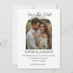 Save the Date Wedding Invitation