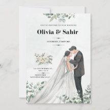 Save the date wedding invitation cards edit able 