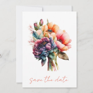 Save the date Wedding Invitation. Marriage Invite. Invitation