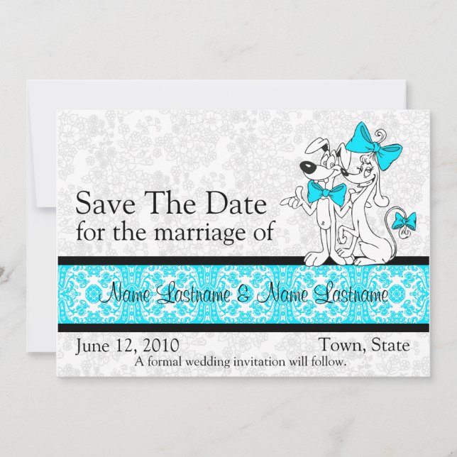 Save The Date Wedding Invitations (Front)