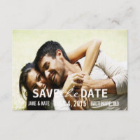 Save The Date/Wedding Invite | We