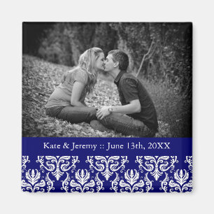 Save the Date Wedding Magnet