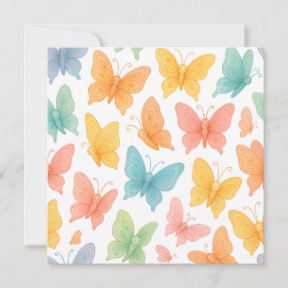 Save The Date "Whimsical Butterflies"