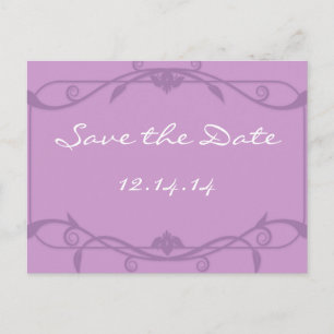 Save The Date with Your Photos Announcement Postcard