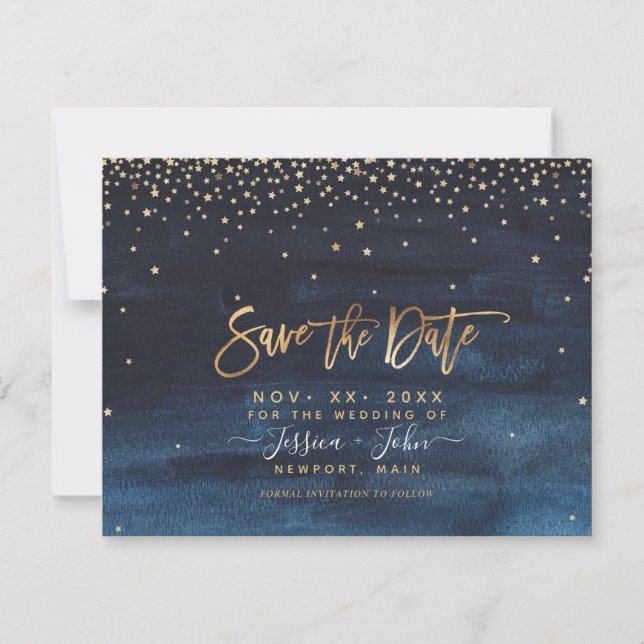 Save the Date, Written in the Stars Save The Date (Front)