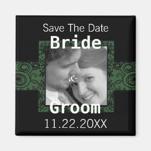 Save The Date Your Photo Magnet -