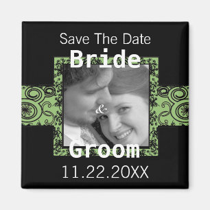 Save The Date Your Photo Magnet -