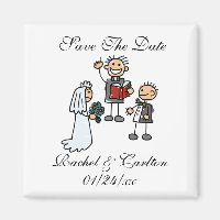 Save The Dates Bride Groom Getting Married Custom
