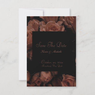 Save The Dates- Colour Roses Invitation