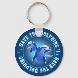 Save the Dolphins Keychain
