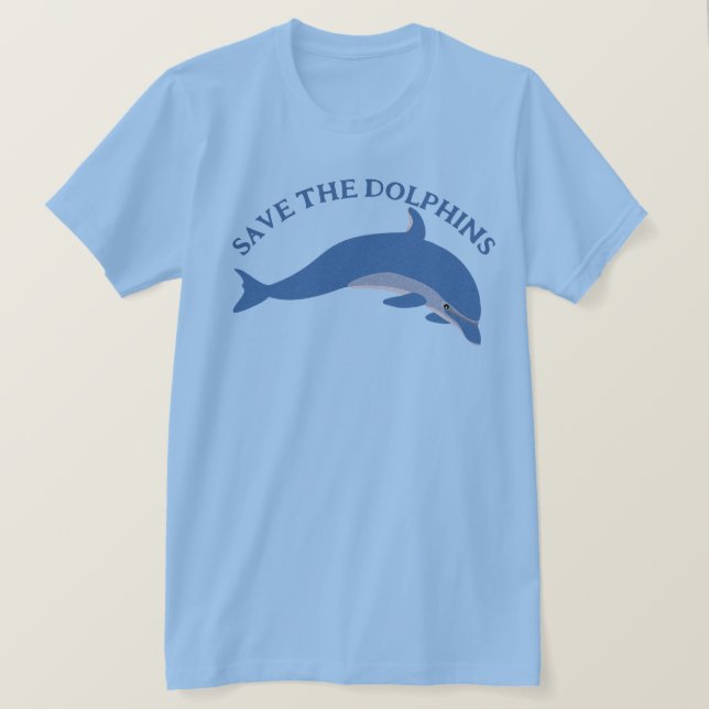 Save the Dolphins T-Shirt (Design Front)