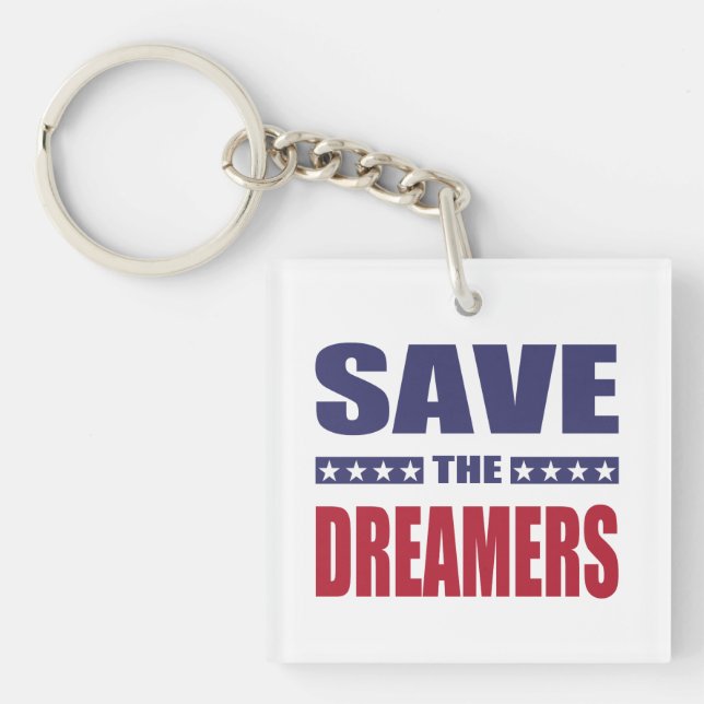 Save the dreamers keychain (Front)