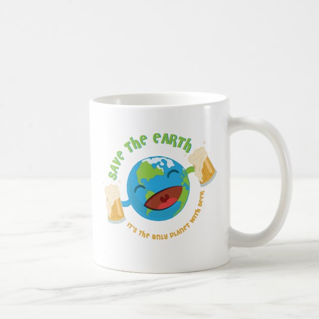 Save The Earth Coffee Mug (Right)