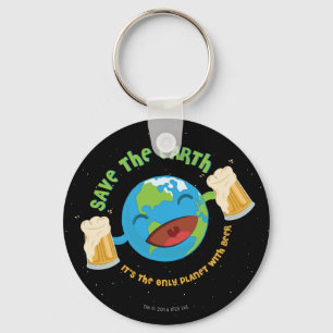 Save The Earth Keychain