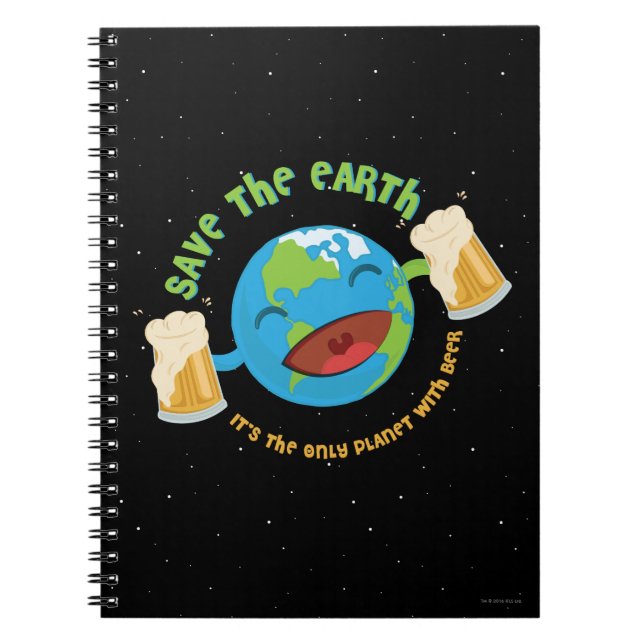 Save The Earth Notebook (Front)