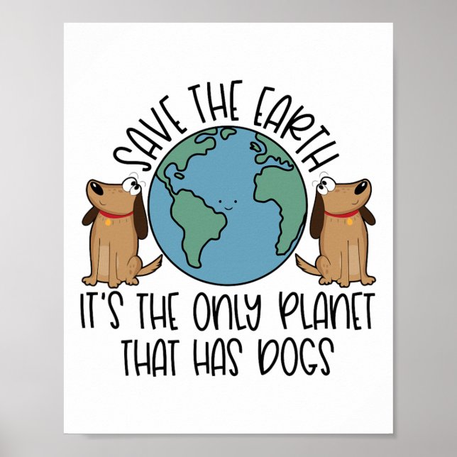 Save The Earth  Poster (Front)