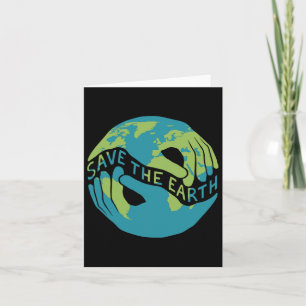 Save The Earth Save The Earth Our Planet Love Moth Card