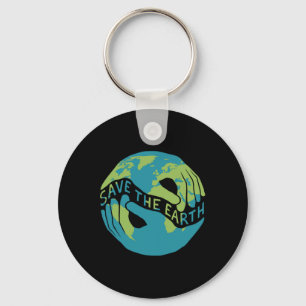 Save The Earth Save The Earth Our Planet Love Moth Keychain
