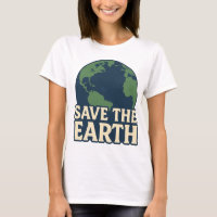 Save the Earth T-shirt.