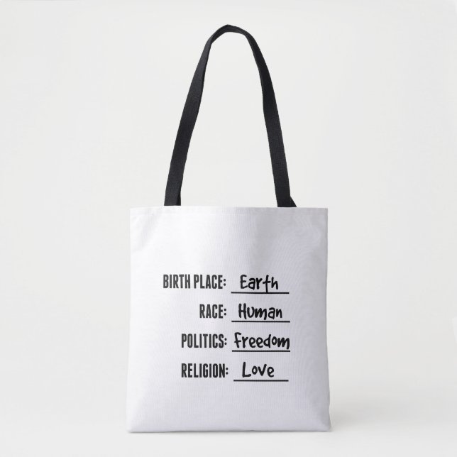 SAVE THE EARTH TOTE BAG (Front)
