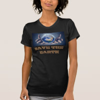 Save the earth Women Jersey T-Shirt