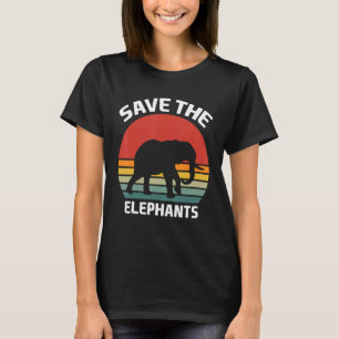 Save The Elephants Elephant Costume Elephant T-Shirt