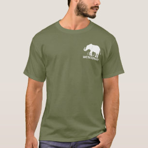 Save the Elephants in Silhouette T-Shirt