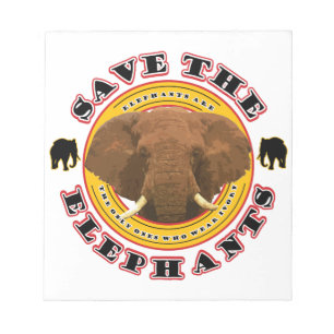 Save the Elephants Notepad