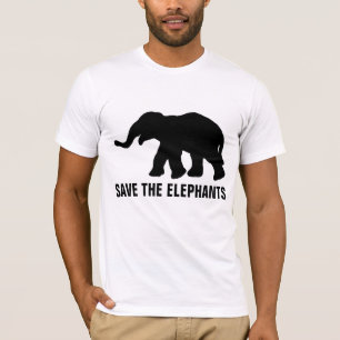 SAVE THE ELEPHANTS T-shirts
