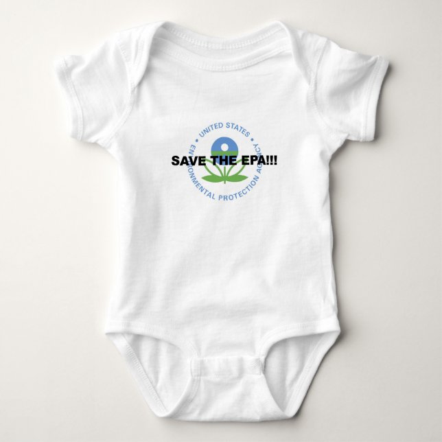 Save the EPA Baby Bodysuit (Front)
