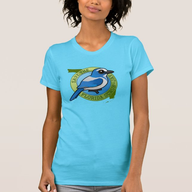 Save the Florida Scrub-Jay T-Shirt (Front)