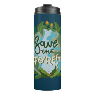 Save the Forest Thermal Tumbler