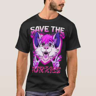 Save the Furries I Fandom  Cosplay 6 T-Shirt