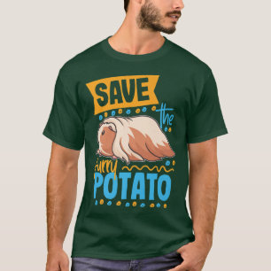 Save The Furry Potato Guinea Pig T-Shirt