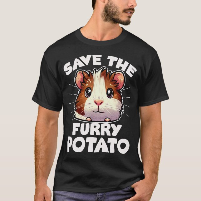 Save the Furry Potato T-Shirt (Front)