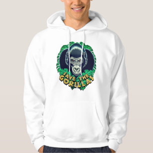 Save The Gorillas - Conservation Awareness Quote Hoodie