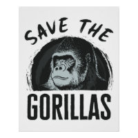 Save the Gorillas Gorilla Endangered Extinction