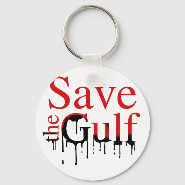 SAVE THE GULF KEYCHAIN (Front)