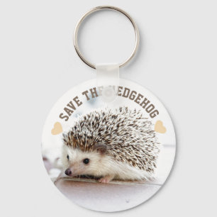 Save The Hedgehog Keychain