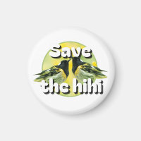 Save the hihi bird - endangered nz stitchbird