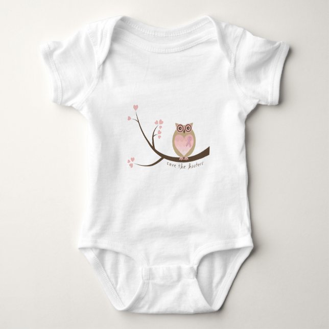 Save the Hooters Baby Bodysuit (Front)