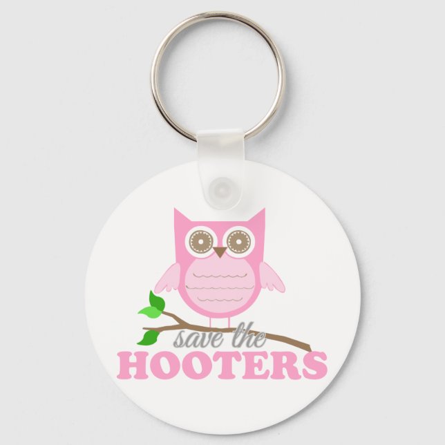 Save the Hooters Keychain (Front)